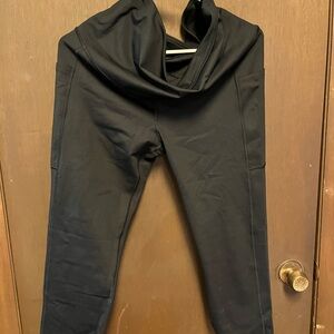 GAPFit Black Maternity Leggings